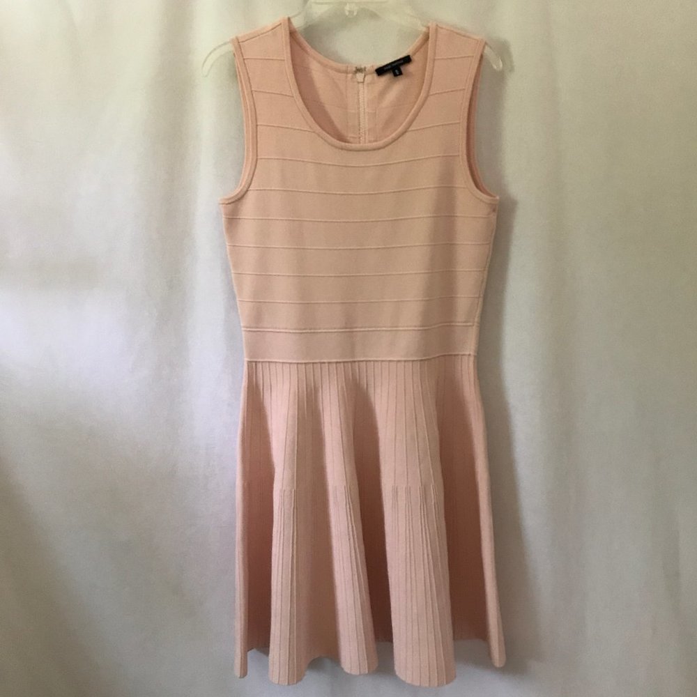 Pink Tartan Baby Pink Bandage Dress